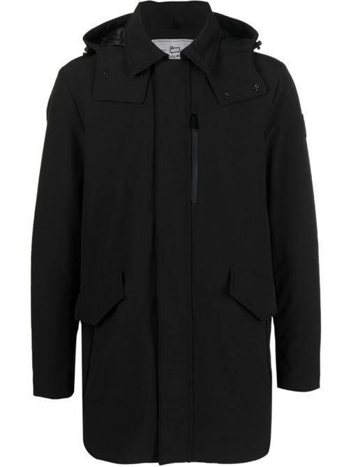 BARROW MAC SOFT SHELL COAT WOOLRICH | CFWOOU0792MRUT3496100 BLACK